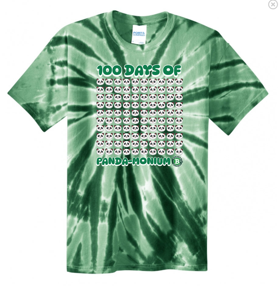 100 Days of Panda-monium T-Shirt - School Spirit Apparel