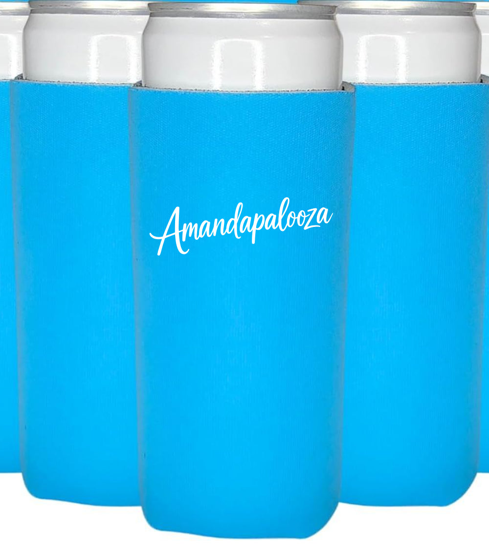 Amandapalooza can coolers