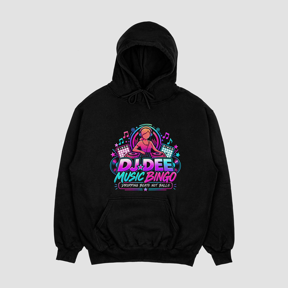DJ Dee logo hoodie