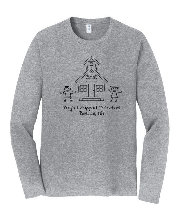 Project Support Preschool Logo Long Sleeve T-Shirt