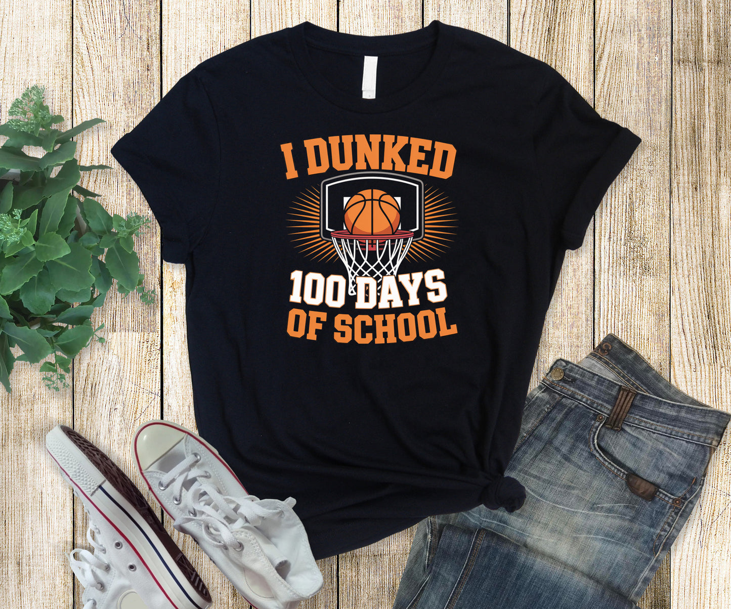 100 Days of School t-shirts- School Spirit Wear