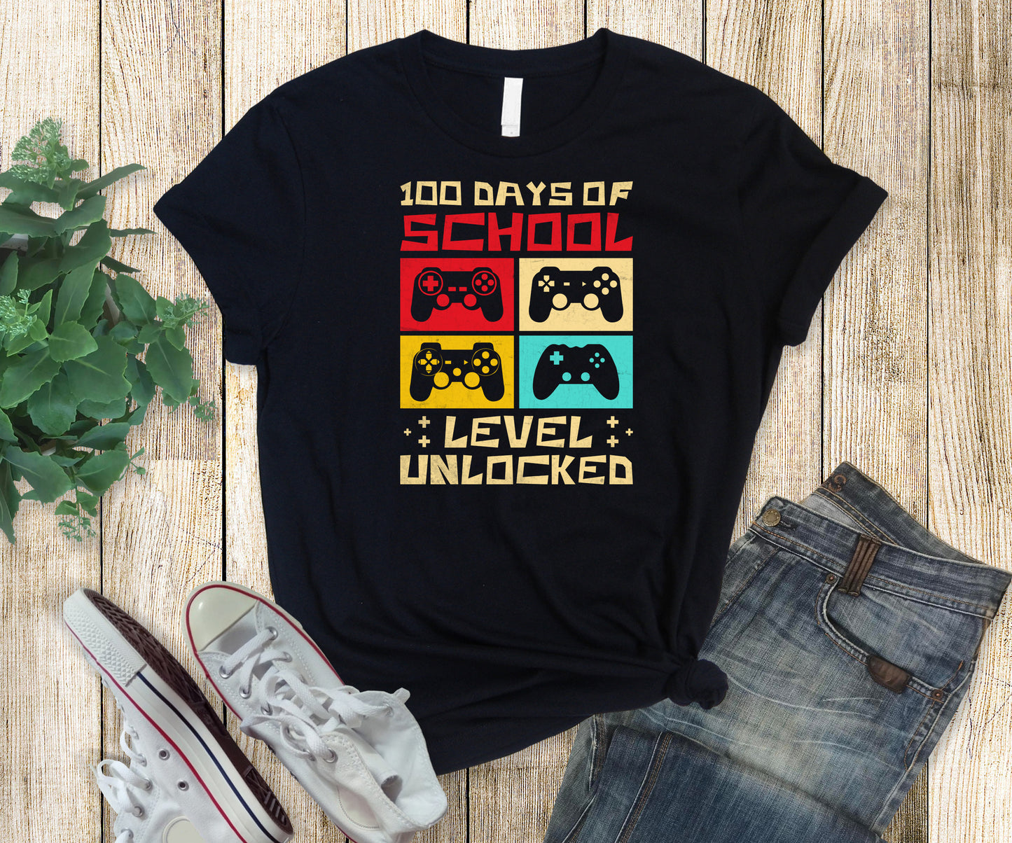 100 Days of School t-shirts- School Spirit Wear