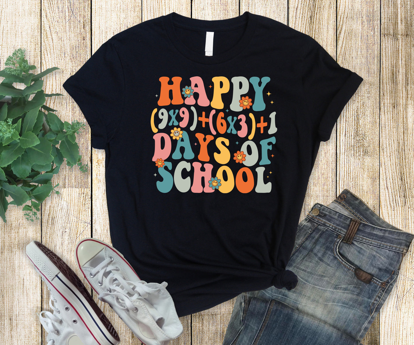 100 Days of School t-shirts- School Spirit Wear