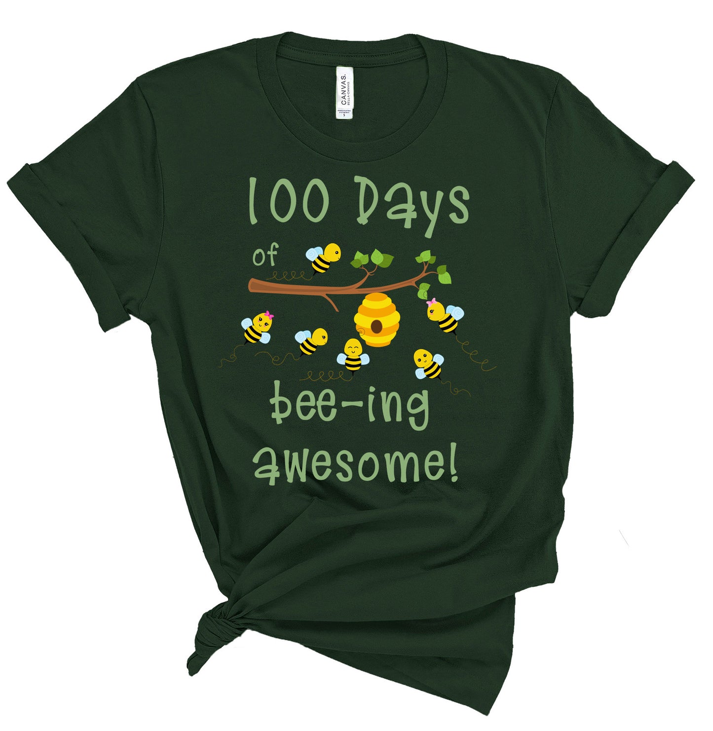 100 Days of School t-shirts- School Spirit Wear
