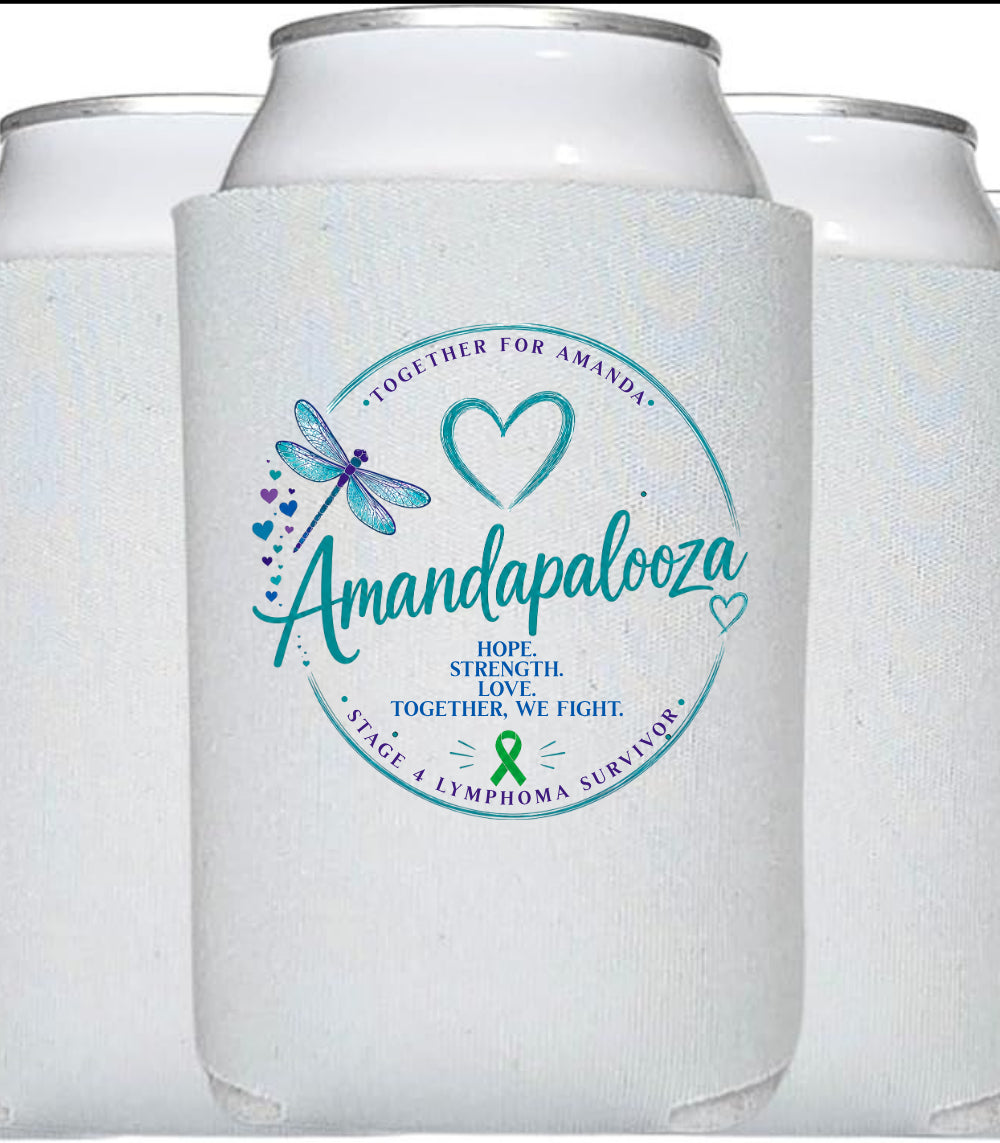 Amandapalooza can coolers