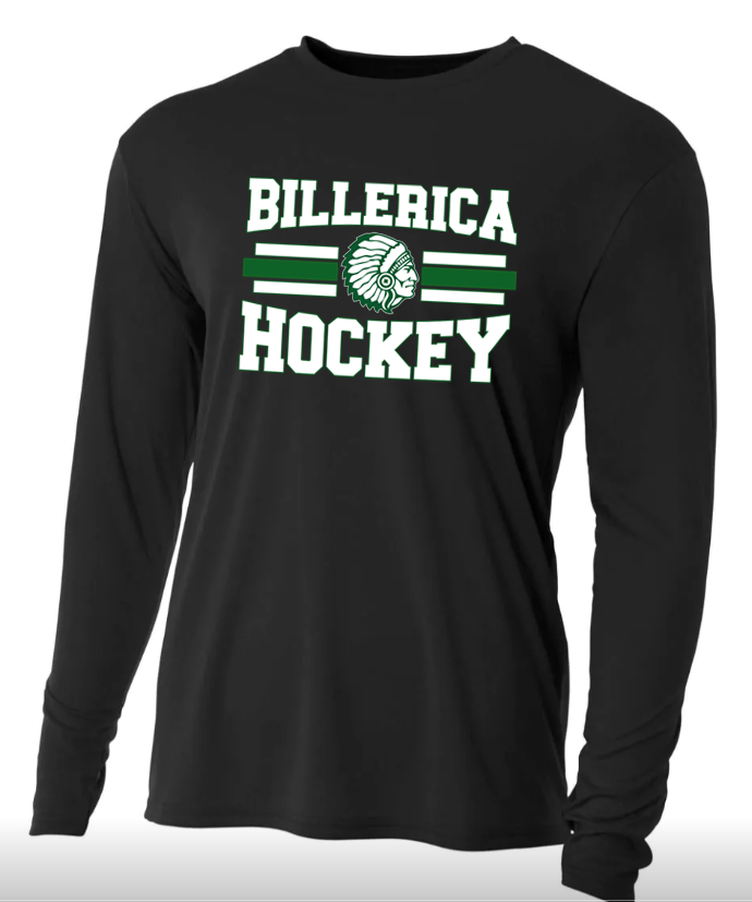 Billerica Hockey cooling activewear shirts