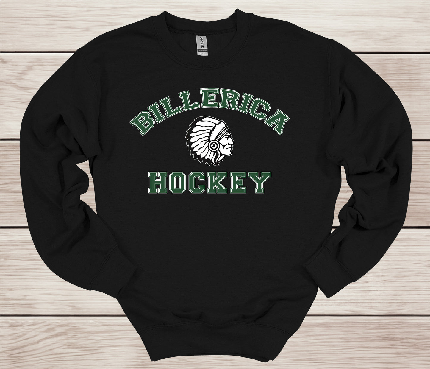 Billerica Hockey arch design- Team Spirit Wear