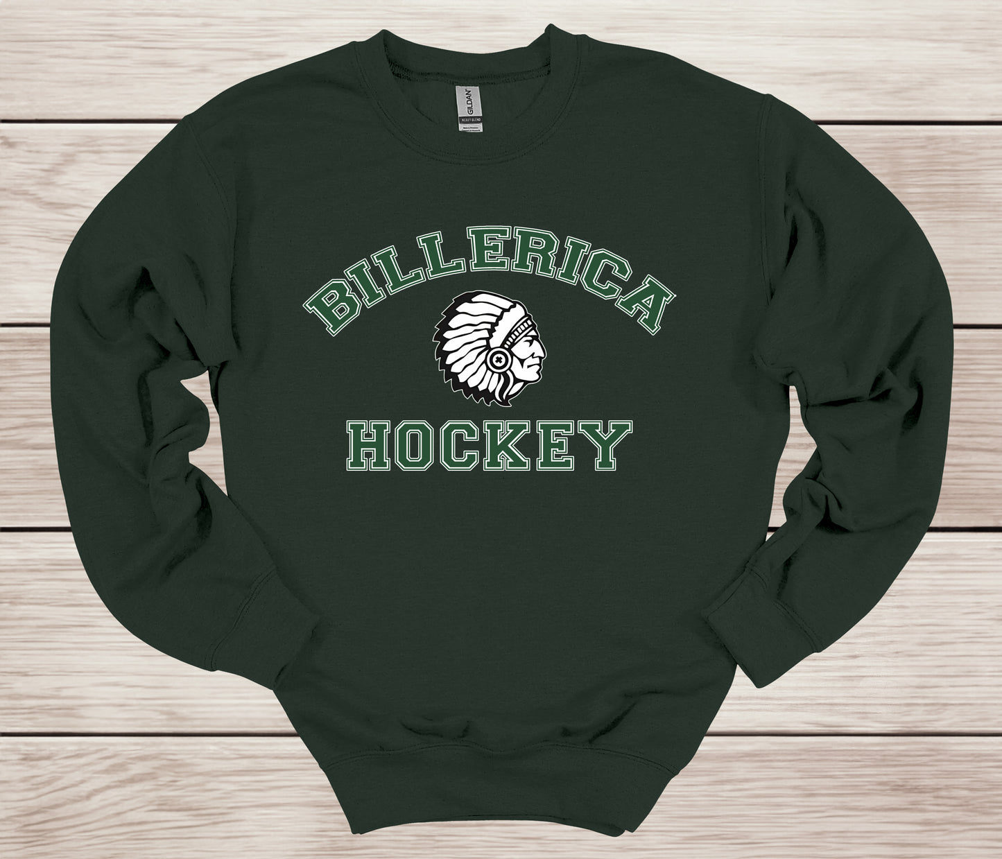 Billerica Hockey arch design- Team Spirit Wear