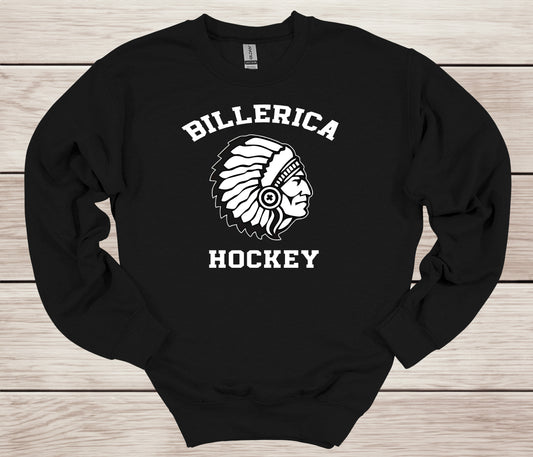 Billerica Hockey design w/mascot- Team Spirit Wear
