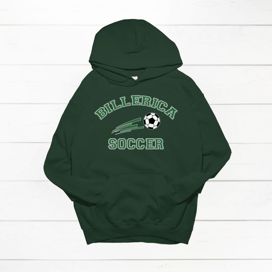 Billerica Soccer Hoodie- Arch Design - Team Spirit Wear