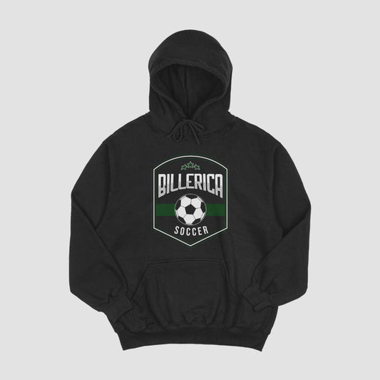 Billerica Soccer Hoodie- Shield Design - Team Spirit Wear