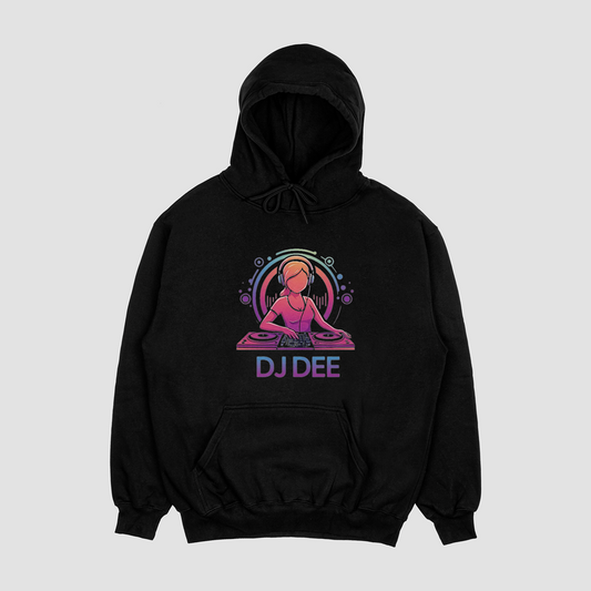 DJ Dee logo hoodie