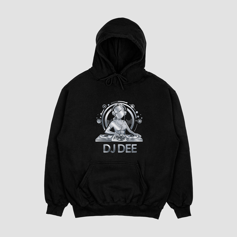 DJ Dee logo hoodie