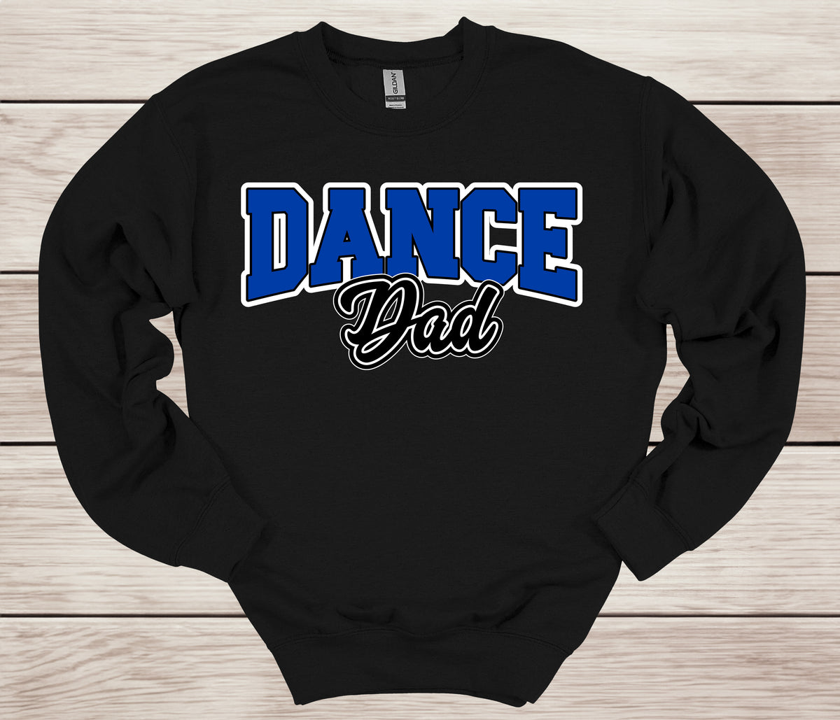 Dance Family arch design crew neck sweatshirt- Custom Dance Apparel
