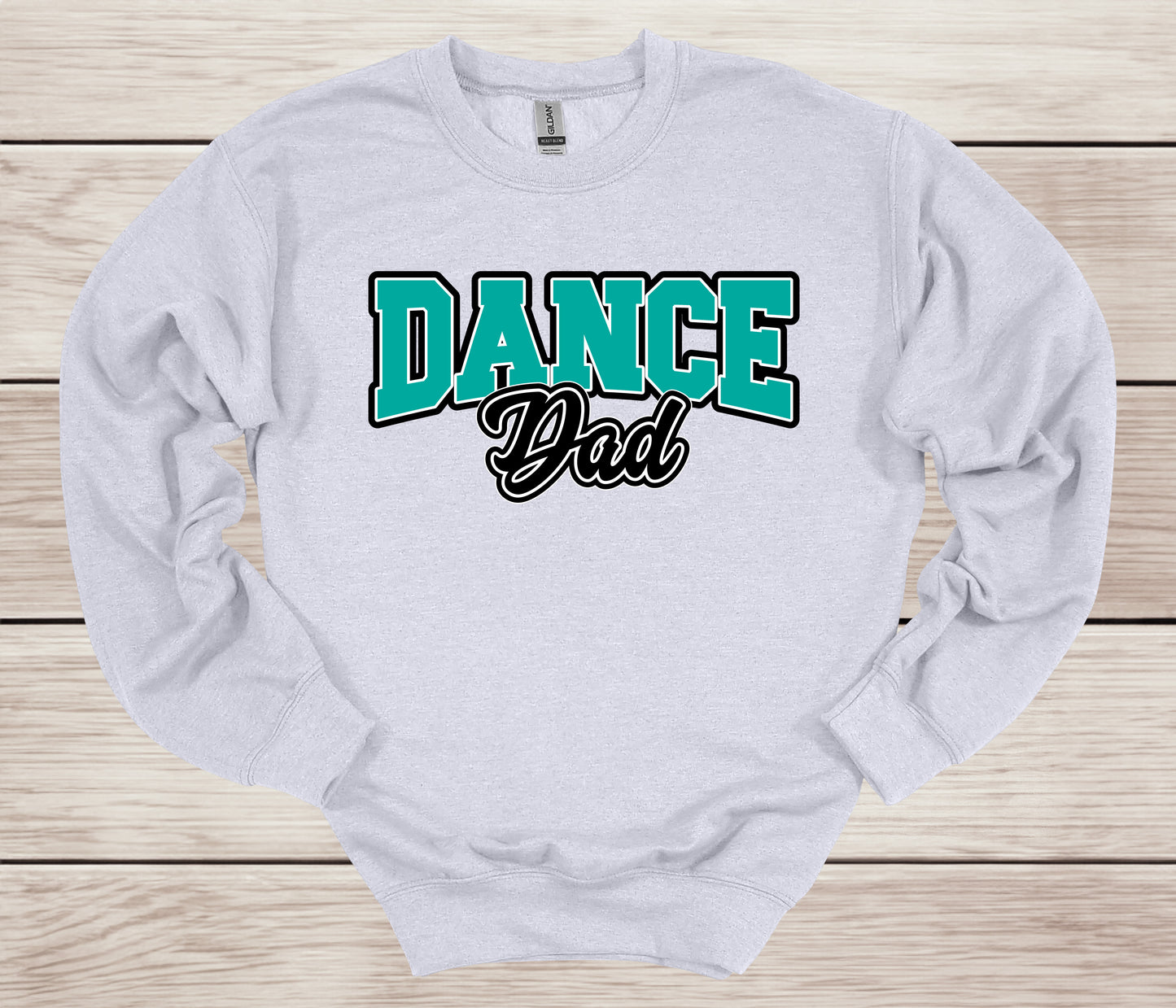 Dance Family arch design crew neck sweatshirt- Custom Dance Apparel