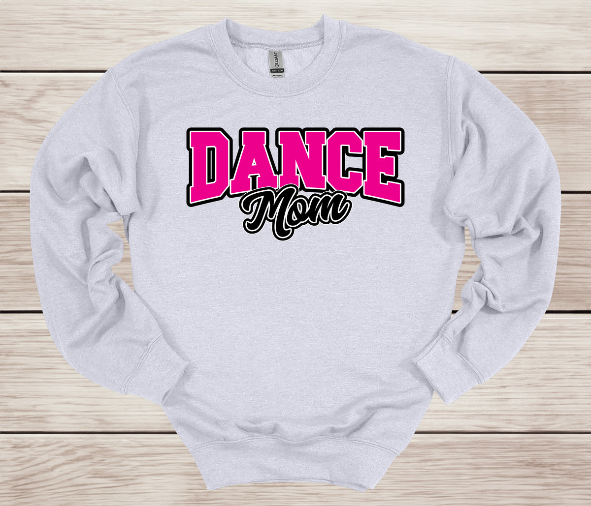 Dance Family arch design crew neck sweatshirt- Custom Dance Apparel