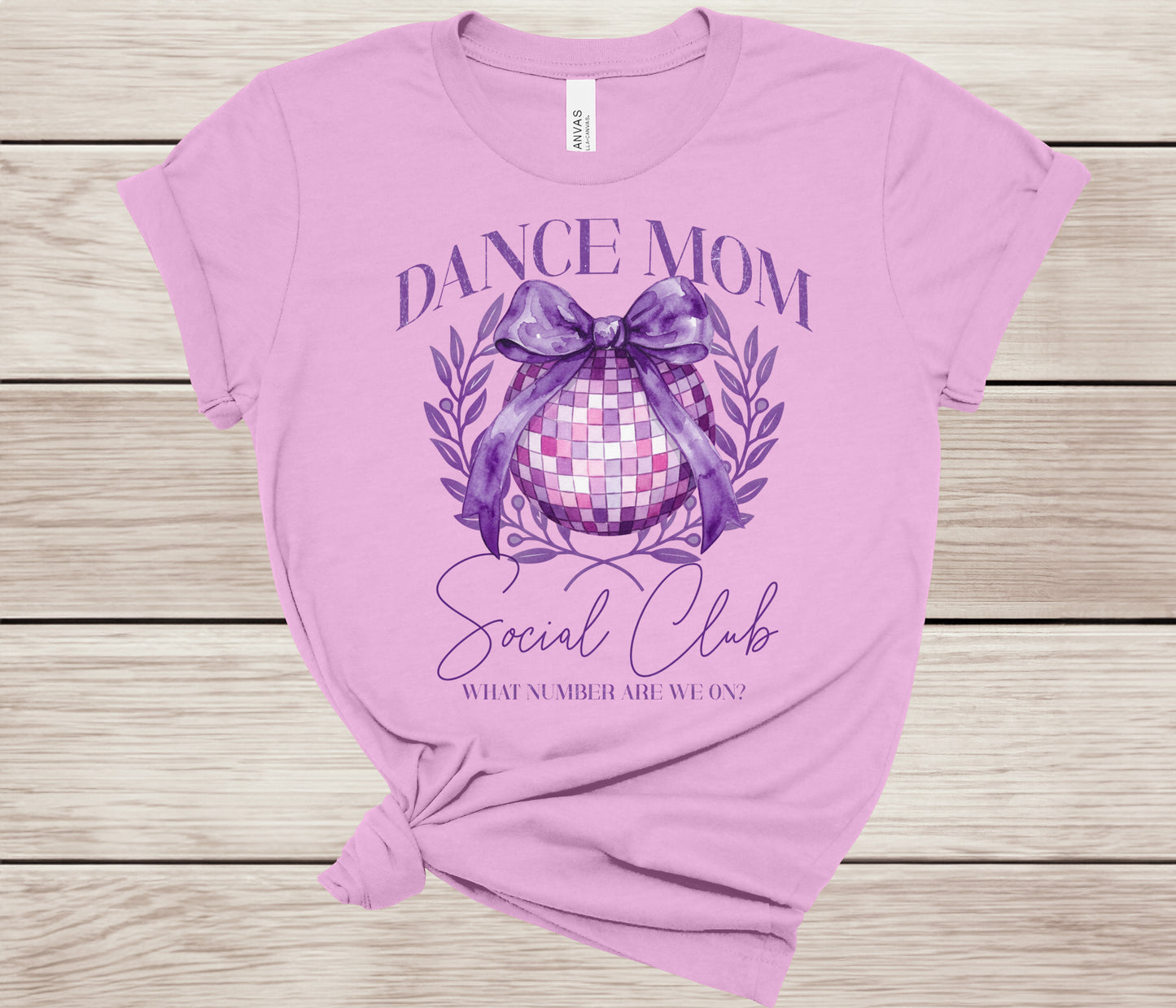 Dance Mom Social Club t-shirt- Custom Dance Team Apparel