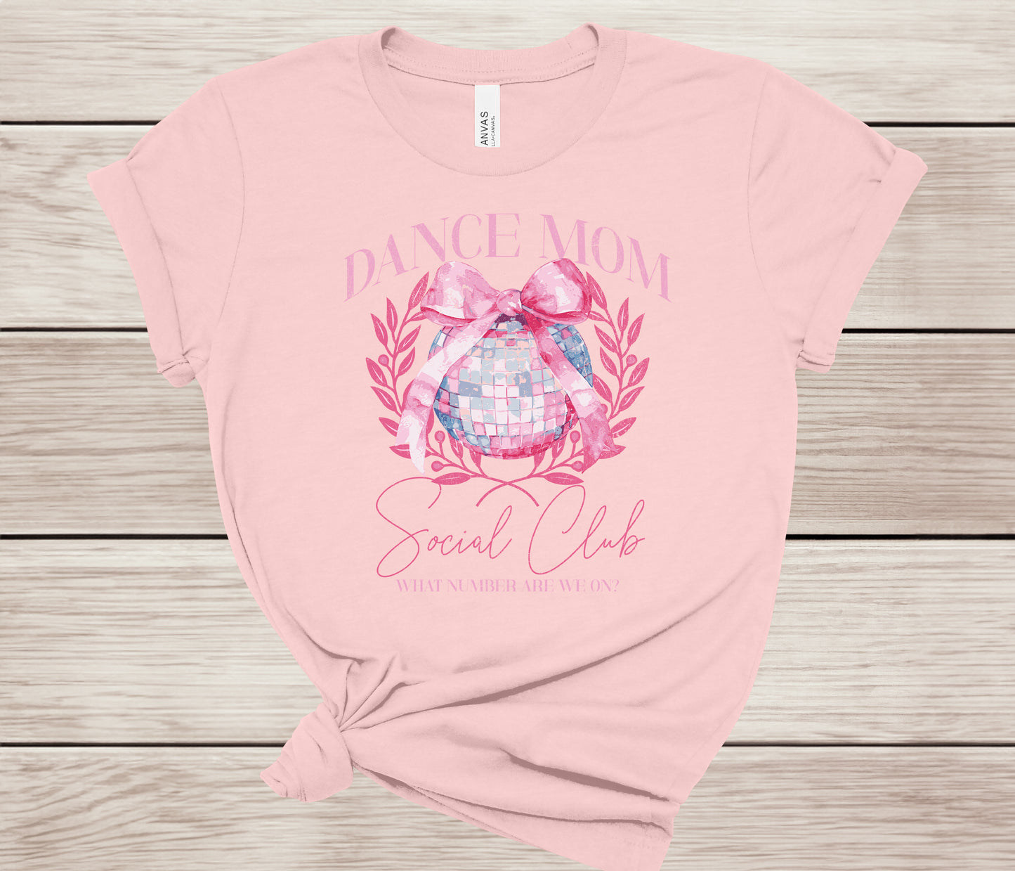 Dance Mom Social Club t-shirt- Custom Dance Team Apparel