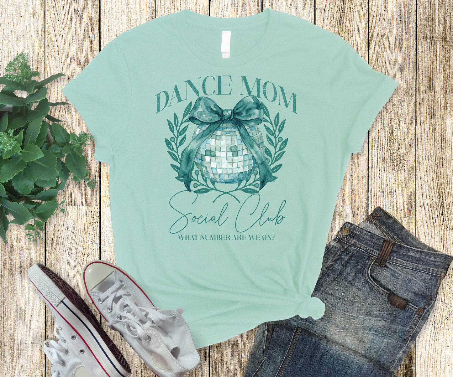 Dance Mom Social Club t-shirt- Custom Dance Team Apparel