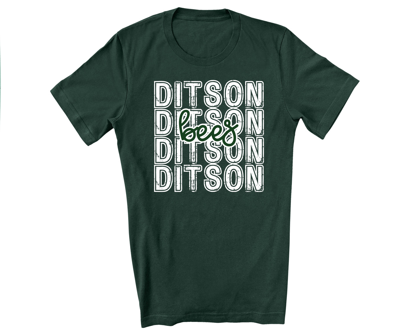 Billerica school spiritwear t-shirt - stacked design