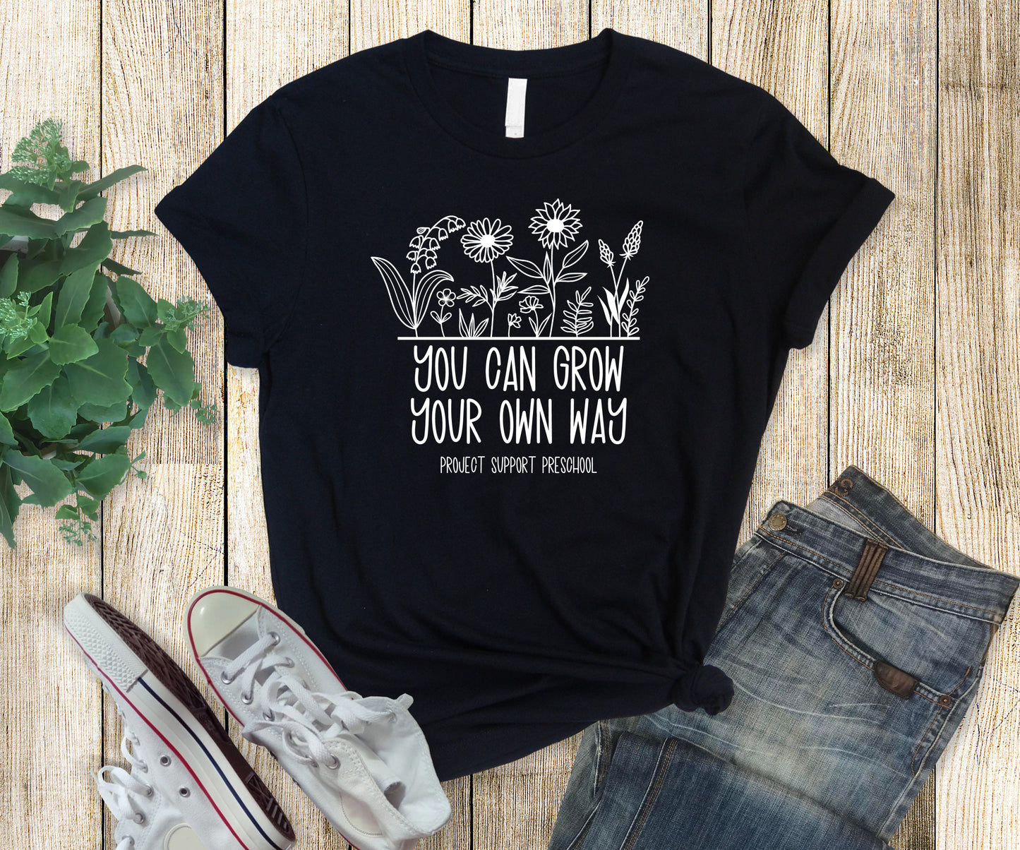 You Can Grow Your Own Way t-shirt