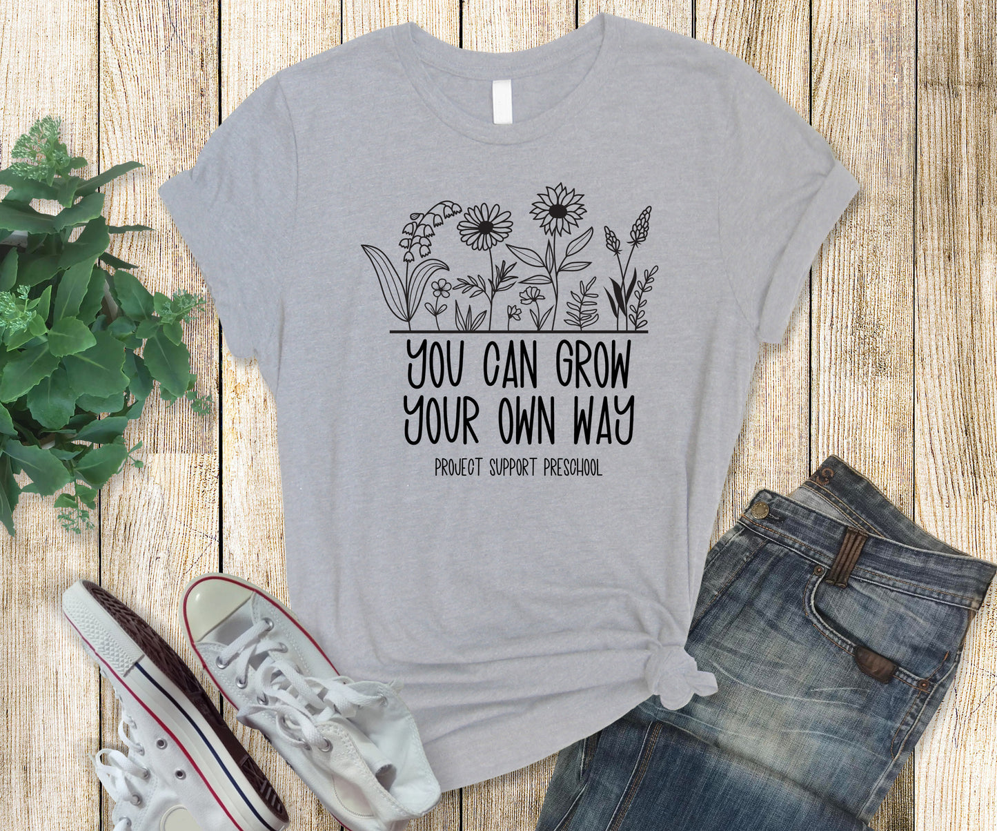 You Can Grow Your Own Way t-shirt