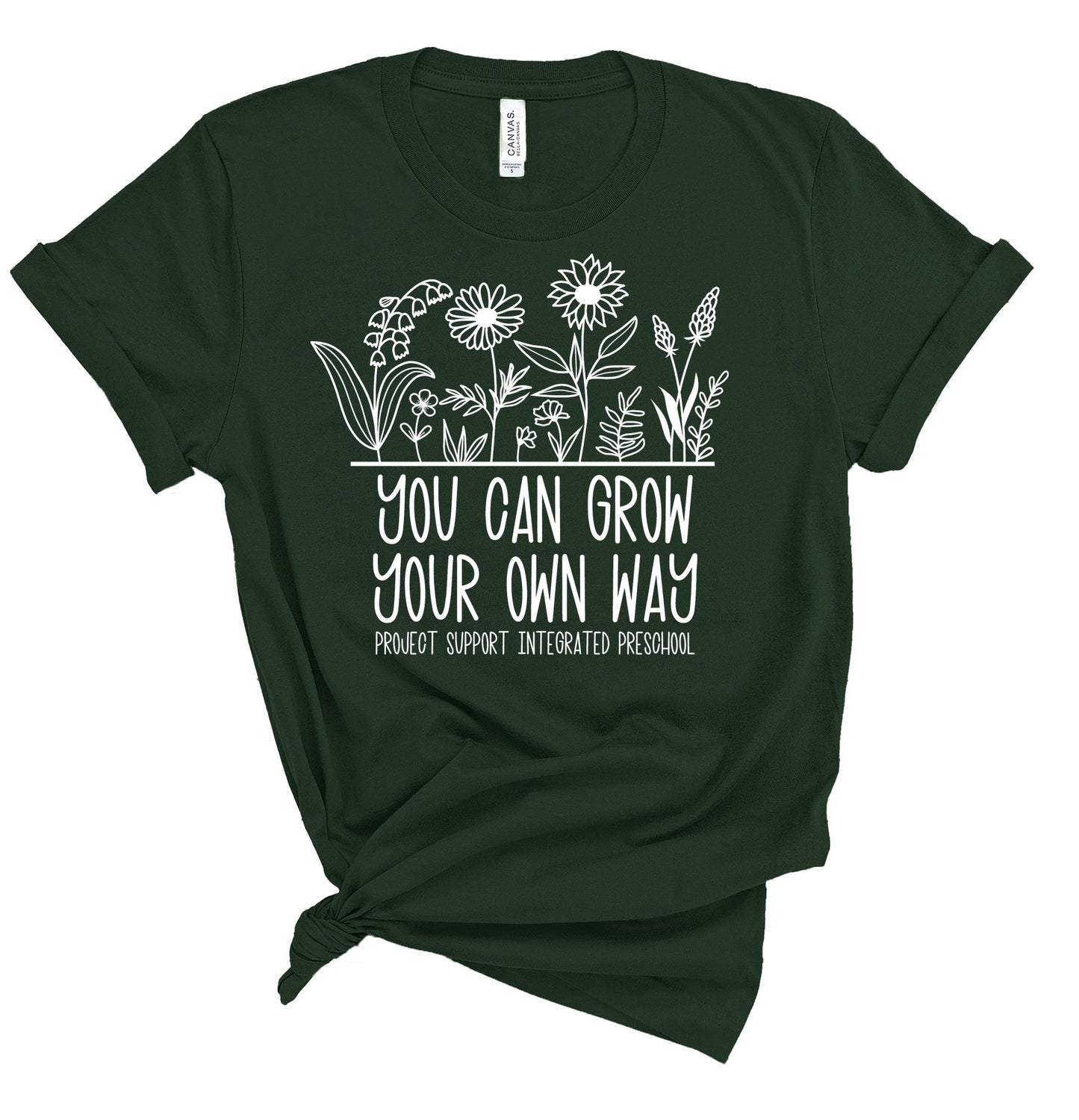You Can Grow Your Own Way t-shirt