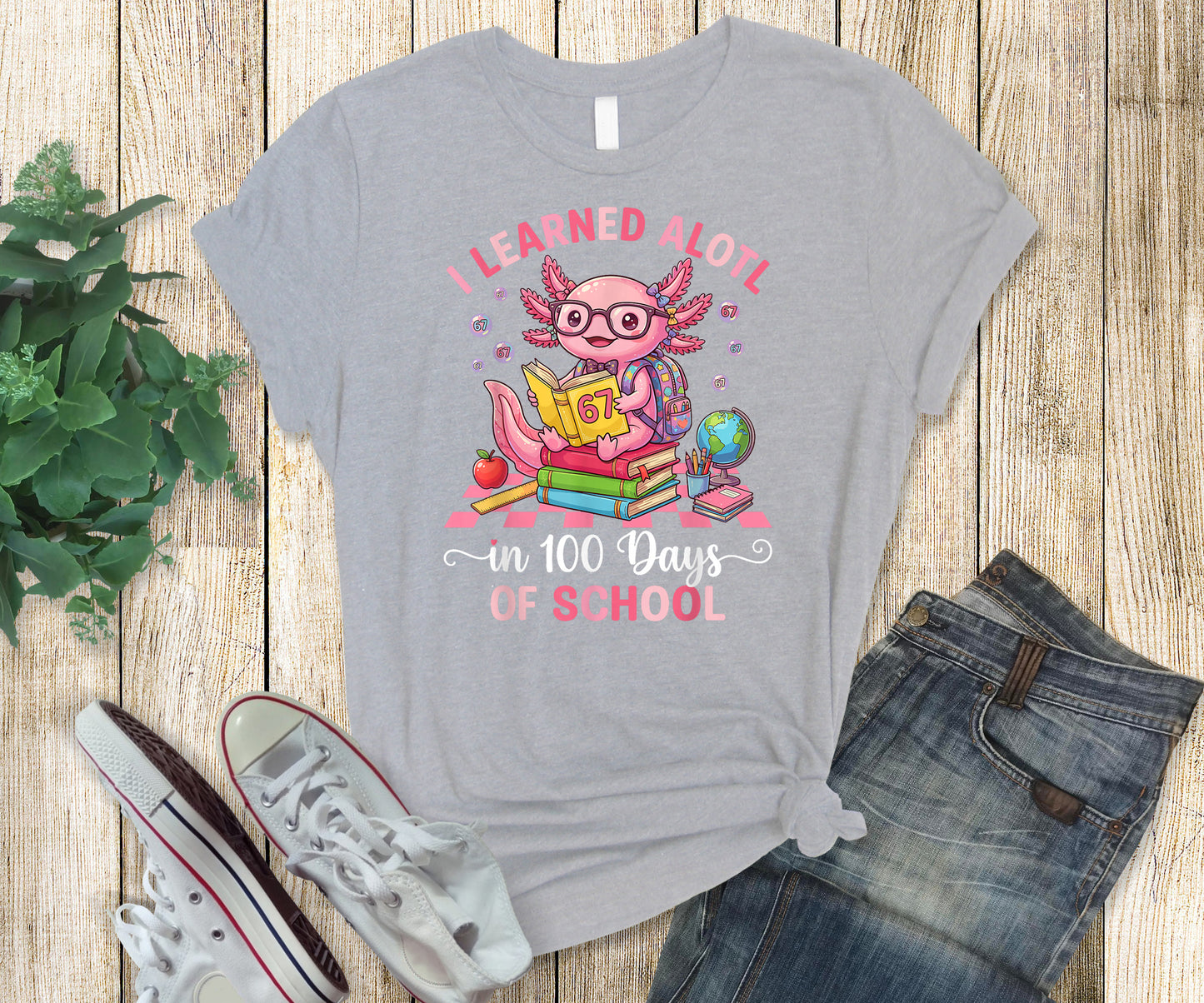 100 Days of School t-shirts- School Spirit Wear