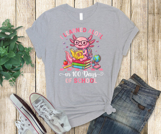 100 Days of School t-shirts- School Spirit Wear