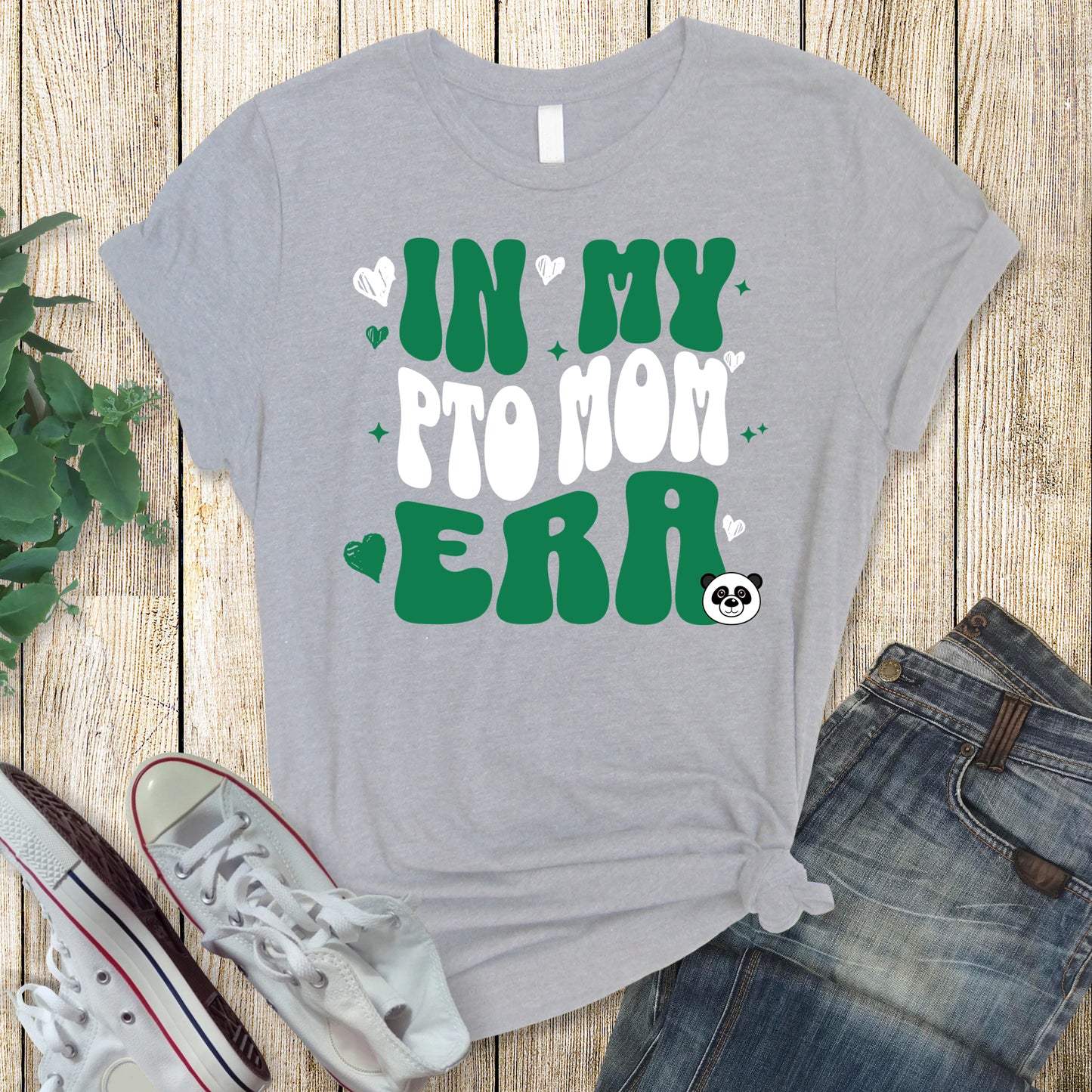 In My PTO Mom Era t-shirt- School Spirit Mom Gear