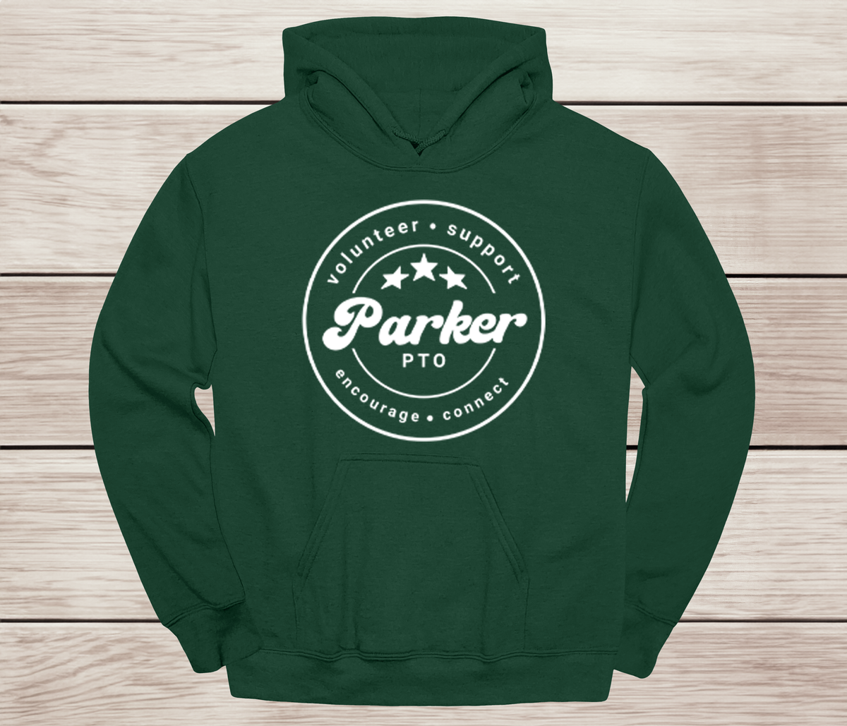 Parker PTO circle design- School Spirit Parent Gear