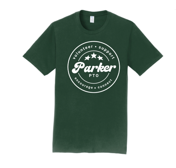 Parker PTO circle design- School Spirit Parent Gear