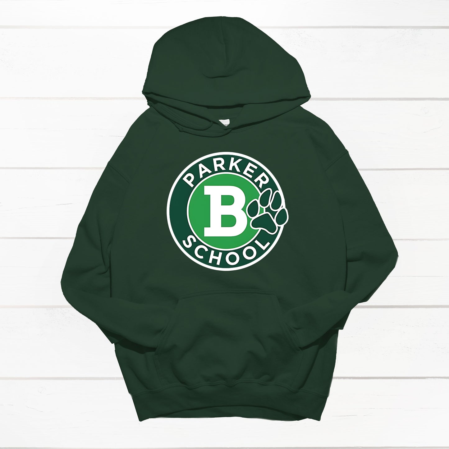 Parker logo hoodie