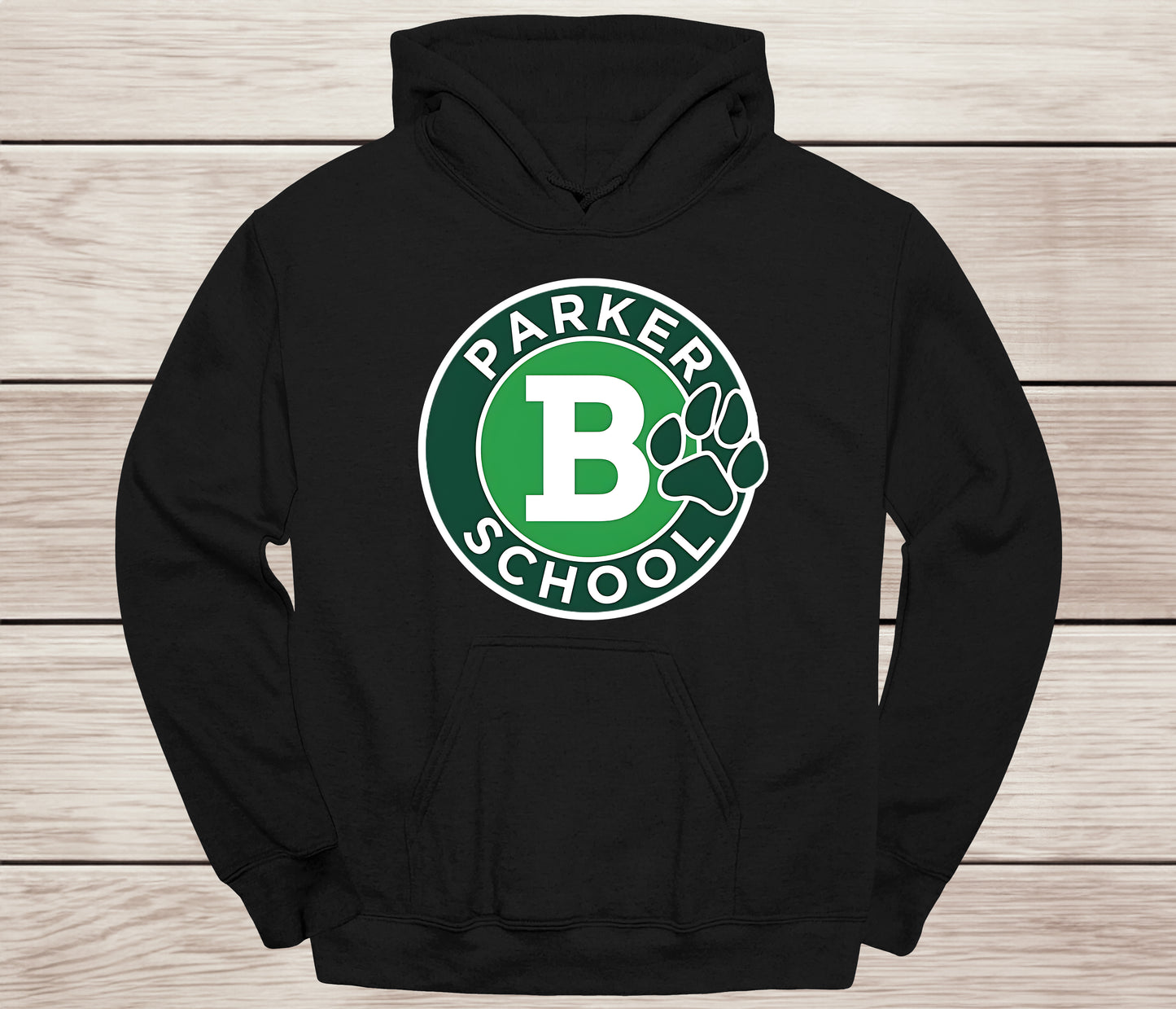 Parker logo hoodie