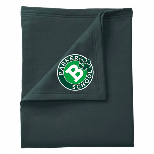 Parker stadium blanket- Personalized School Spirit Blanket