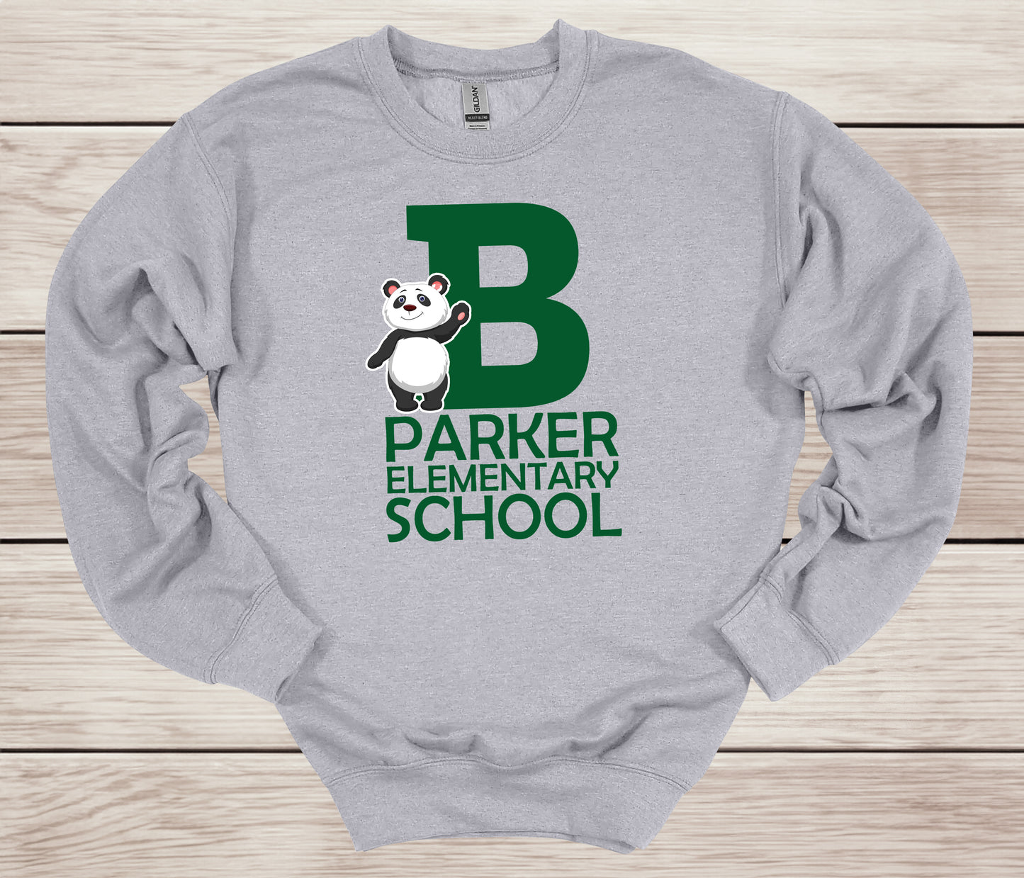 Parker Panda Crew Neck Sweatshirt
