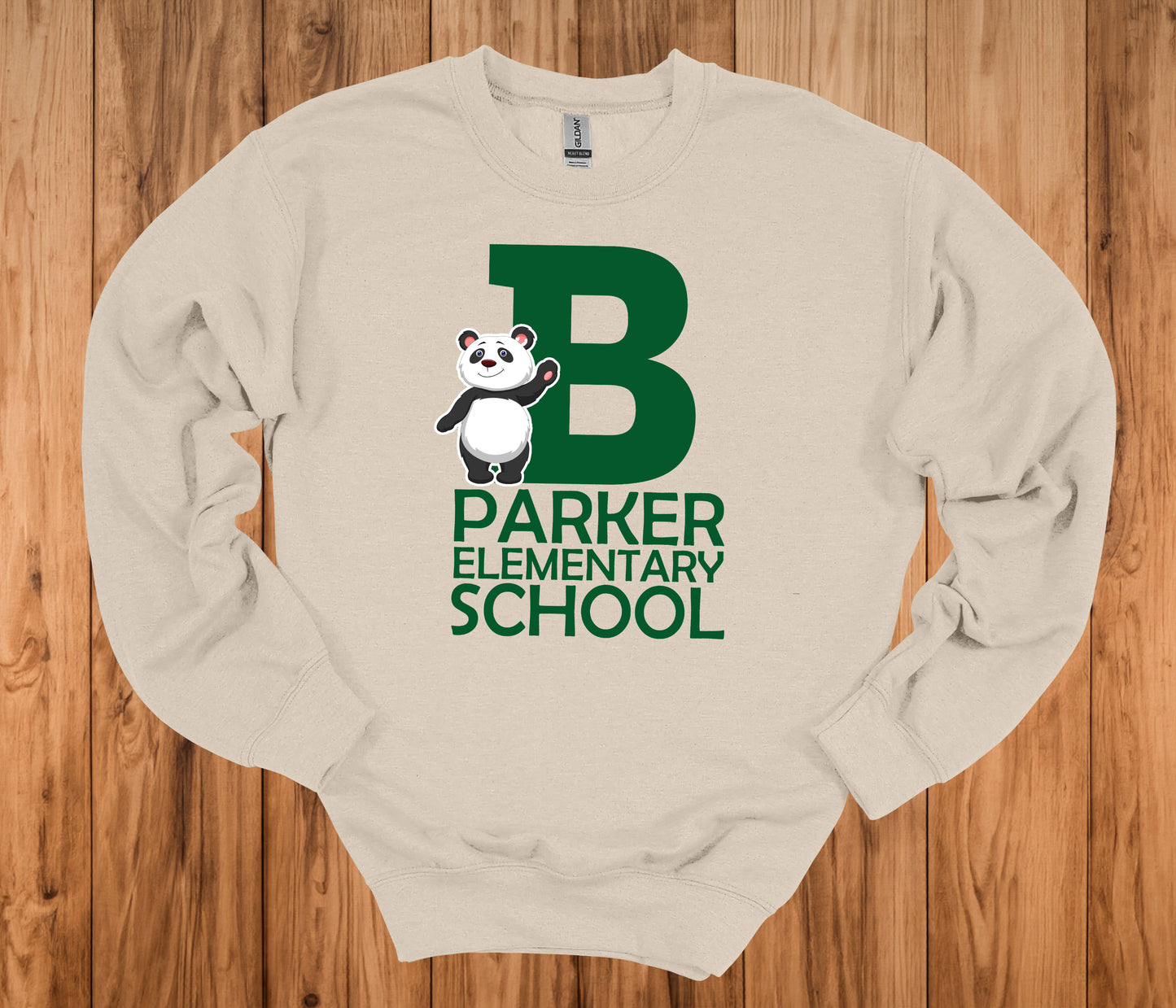 Parker Panda Crew Neck Sweatshirt