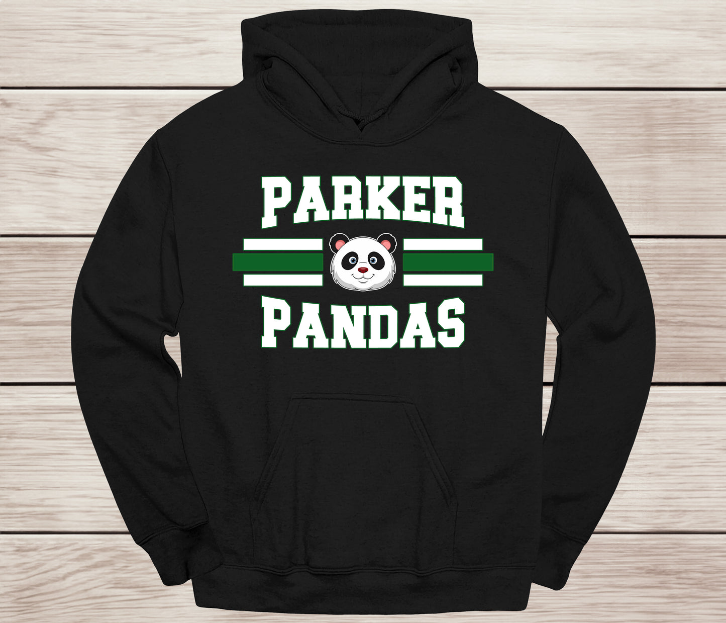 Parker Pandas striped design- School Spirit Wear