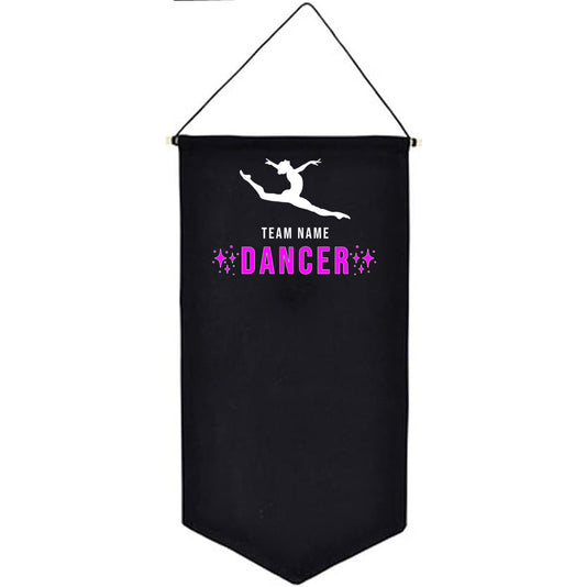 Personalized Dance Pin Display Banner: Dancer Award Display
