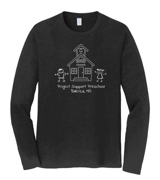 Project Support Preschool Logo Long Sleeve T-Shirt