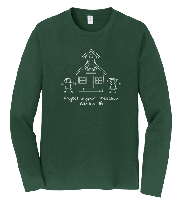 Project Support Preschool Logo Long Sleeve T-Shirt