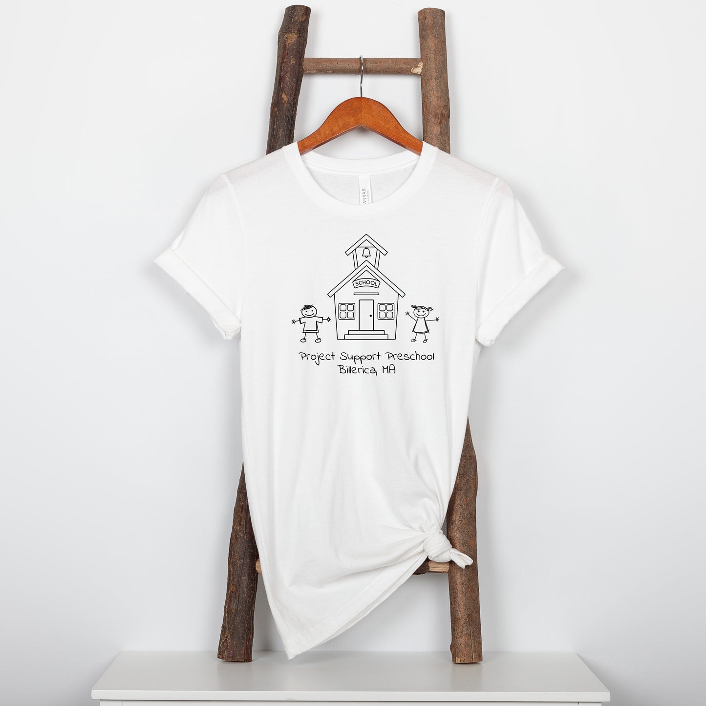 Project Support Preschool logo t-shirt - School Spirit Wear