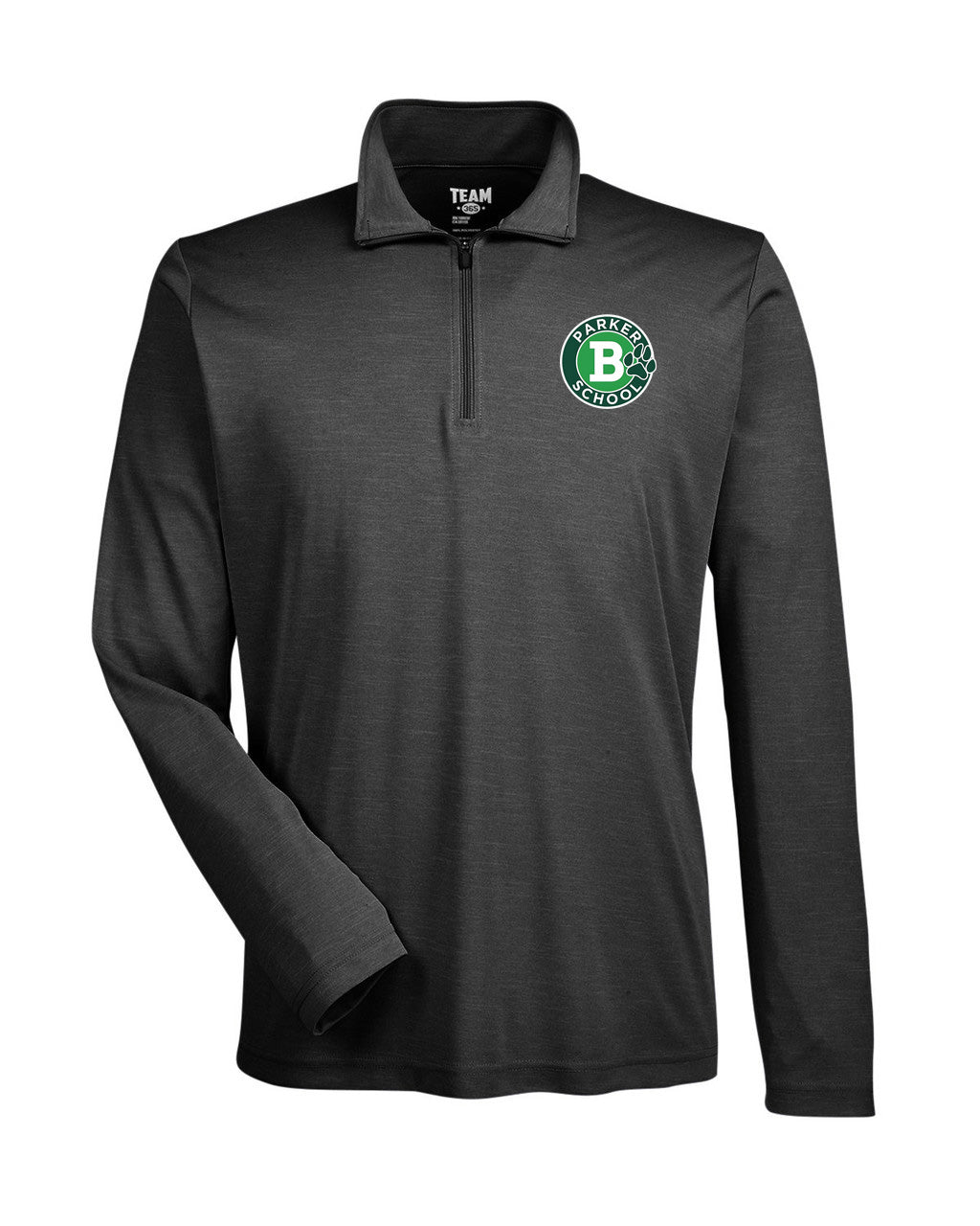 Parker logo athletic quarter zip shirt