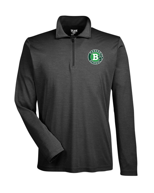 Parker logo athletic quarter zip shirt
