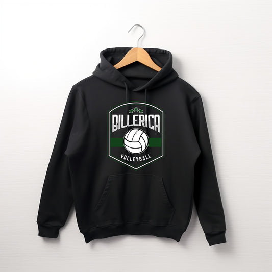 Billerica Volleyball Hoodie- Shield Design