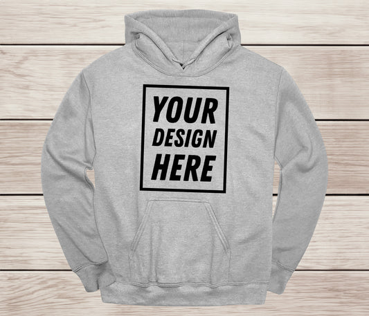 Custom Hooded Sweatshirt | Personalized Design | BenAnna Split Customs